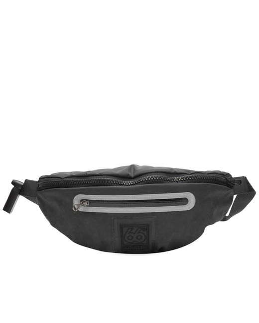 66 North Black Bum Bag for men