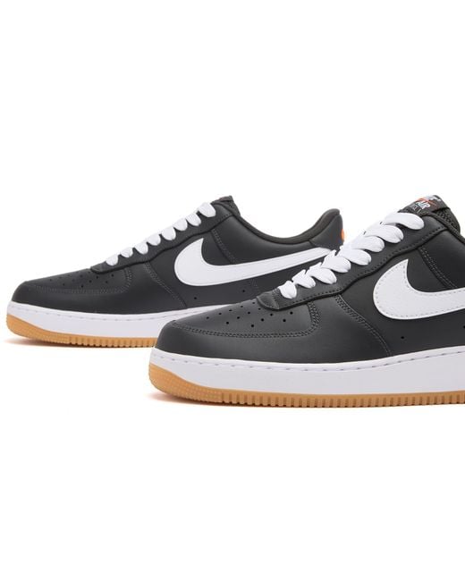 Nike Black Air Force 1 '07 Lv8 Sk8 Sc Sneaker for men