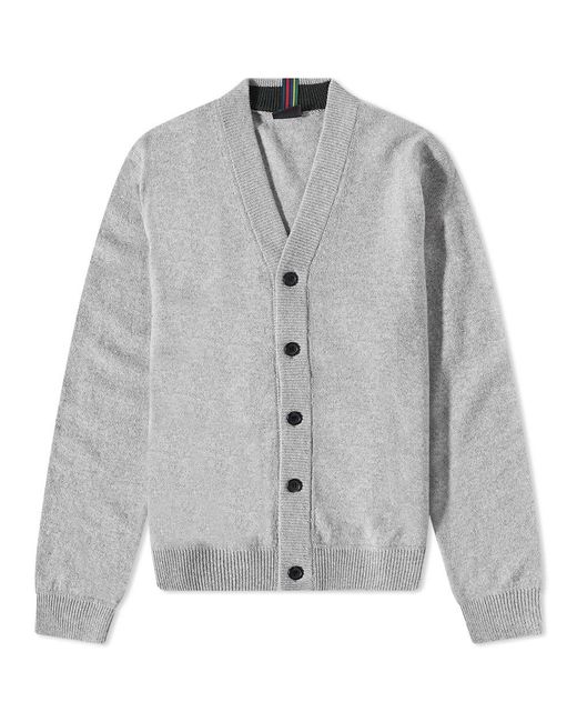 Paul Smith Cardigan in Gray for Men | Lyst