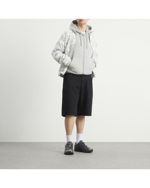 Dime Black Tech Denim Shorts for men