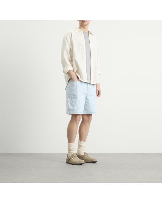 Folk Blue Lunar Jean Short for men