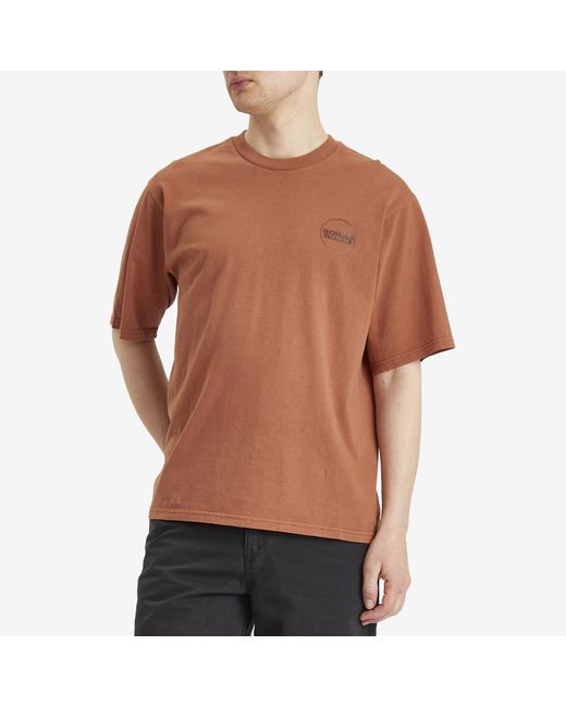 BOILER ROOM Brown Core T-Shirt for men