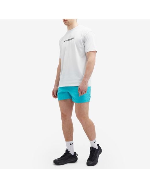 Nike Blue Acg Reservoir Goat Shorts for men