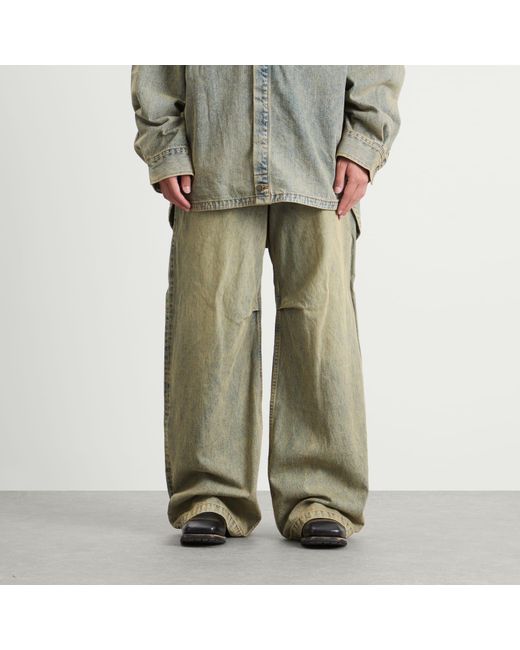 Entire studios Green Dem Loose Jeans for men