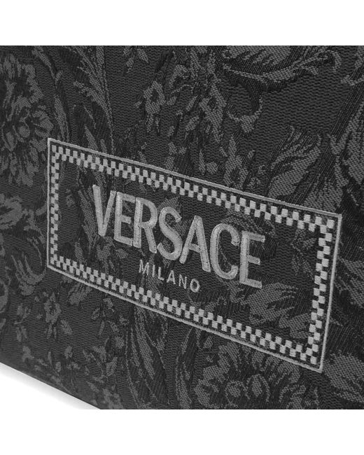 Versace Black Large Tote