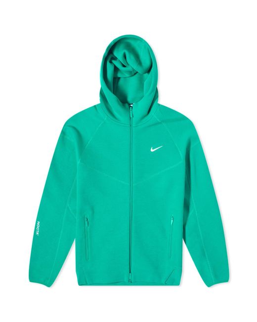 Nike X Nocta Tech Fleece Full Zip Hoody in Green for Men | Lyst