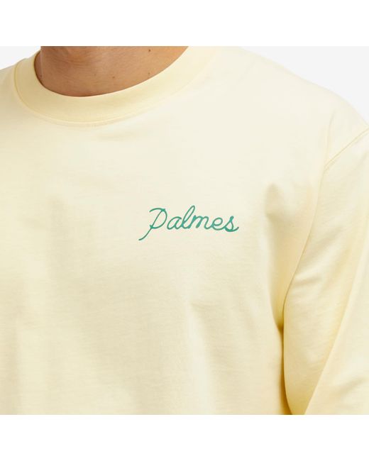 Palmes Natural Sunset Long Sleeve T-Shirt Sunfaded for men