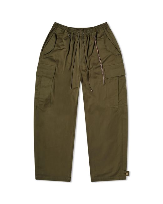 Mastermind Japan Green Cargo Pants for men