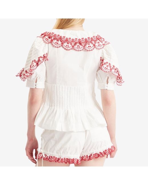 Damson Madder Pink Caroline Blouse