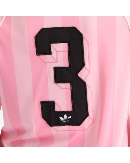 Adidas Pink Striped Jersey