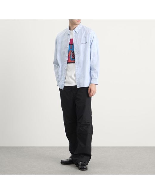 by Parra White No Books T-Shirt for men