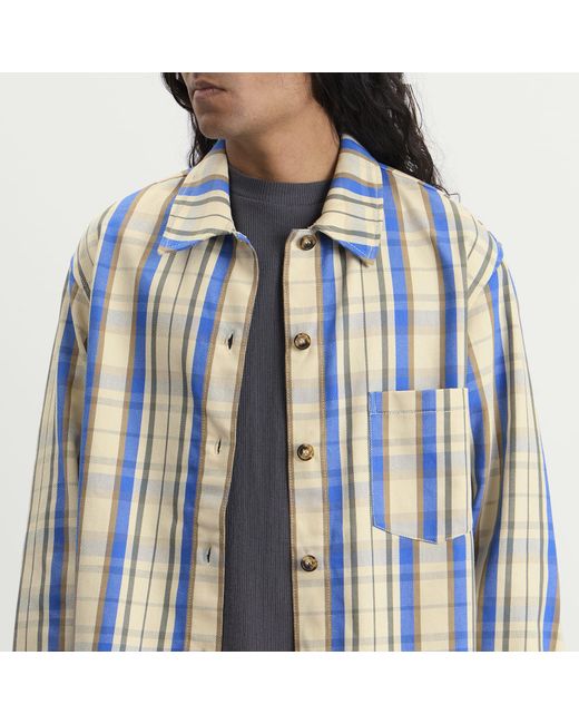 A.P.C. Blue Surchemise Nathan Shirt for men