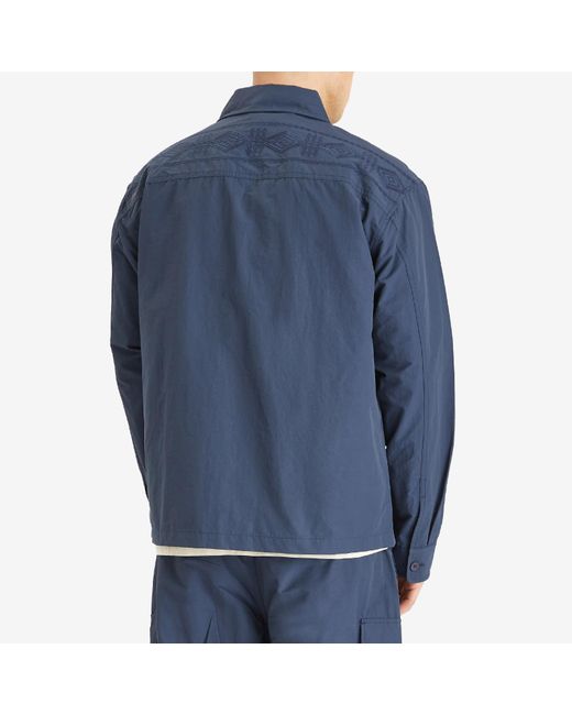 Pendleton Blue Parachute Overshirt for men