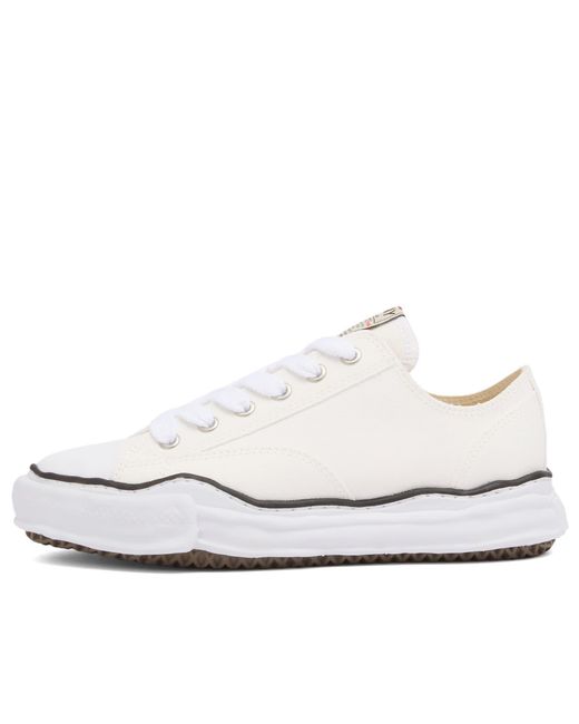 Maison Mihara Yasuhiro White Peterson Canvas Low-Top Sneaker for men