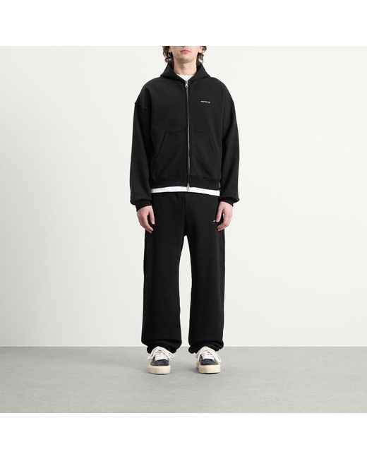 Cole Buxton Black Vintage Mini Logo Zip Hoodie for men