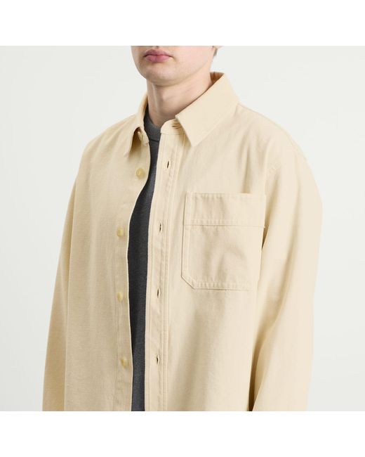 A.P.C. Natural A.P.C Surchiemise Basile Logo Shirt for men