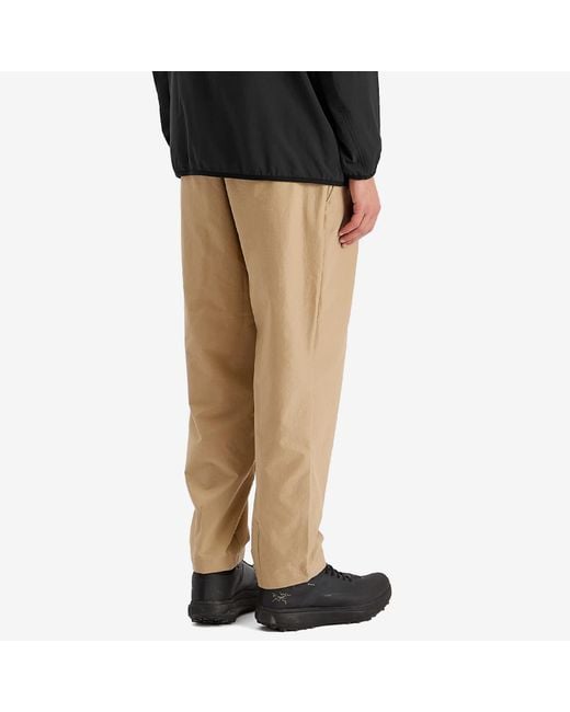 NANGA Natural Dotair Comfy Tuck Tapered Trousers for men