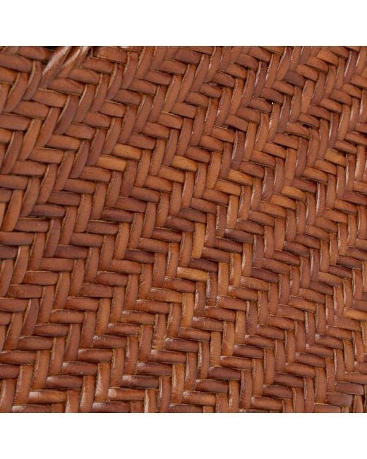 Dragon Diffusion Brown Nantucket Basket Bag