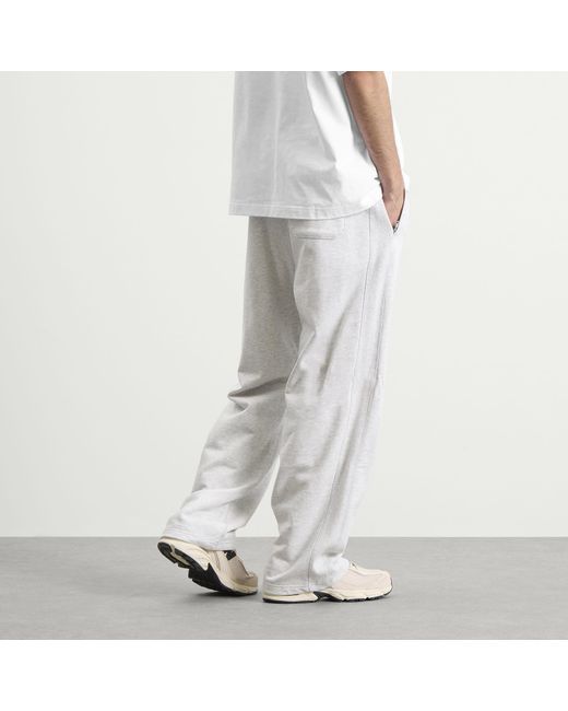 New Balance White Athletics French Terry Pant for men