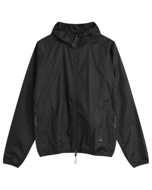 Roa Black Hue Packable Wind Jacket for men