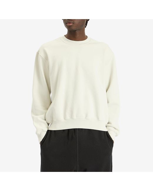 Lady White Co. White Mini Crewneck Sweatshirt for men