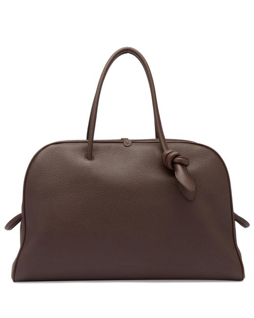 Jacquemus Brown Le Grand Turismo Leather Tote for men