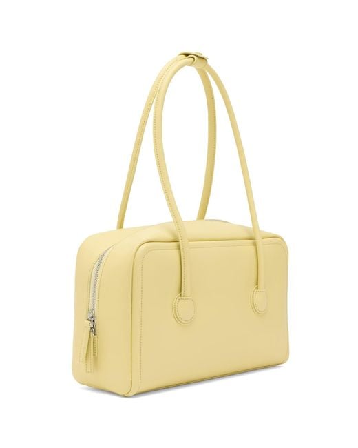 MARGE SHERWOOD Yellow Soft Boston Bag