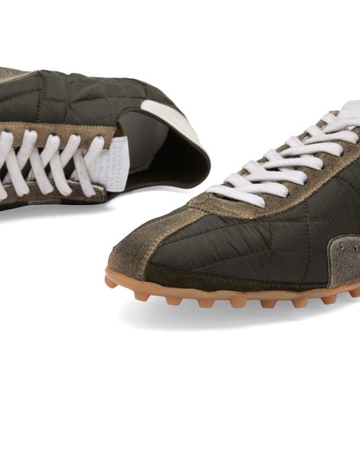 Maison Margiela Brown Sprinters Low Top Sneaker for men