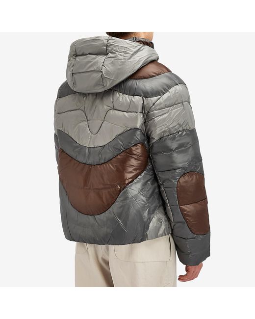 Nike Gray Sportswear Tech Pack Therma-fit Adv Oversized Water-repellent Hooded Jacket 50% Recycled Polyester for men