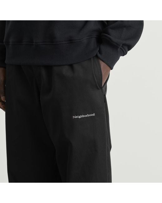 Neighborhood Black Easy Pants for men