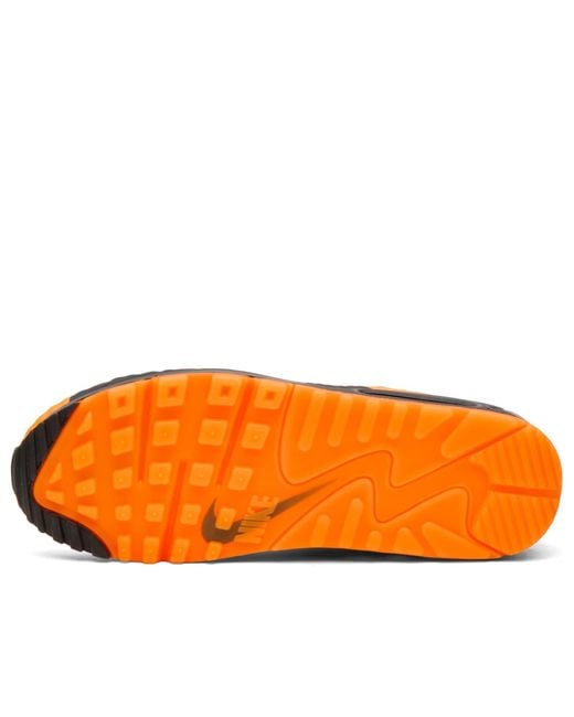 Nike Orange Air Max 90 Sneaker for men