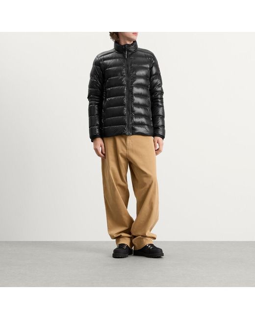 Canada Goose Black Crofton Jacket for men