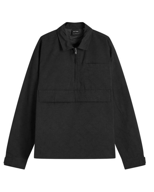 Daily Paper Black Treasure Monogram Anorak for men