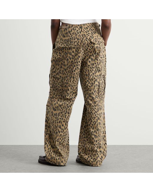 SUNDAYFRUITMARKET Green Sun Cargo Pants