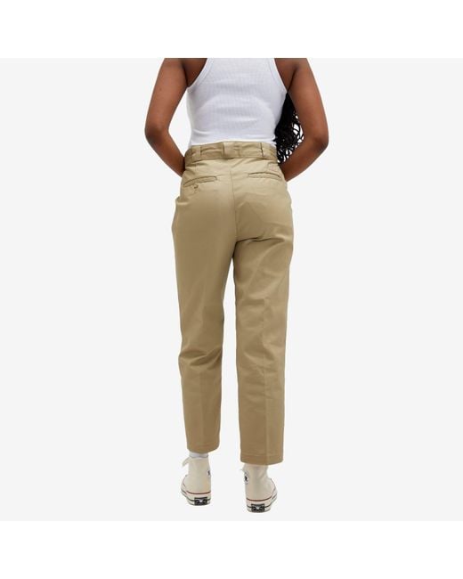 Dickies Natural Phoenix Cropped Trousers