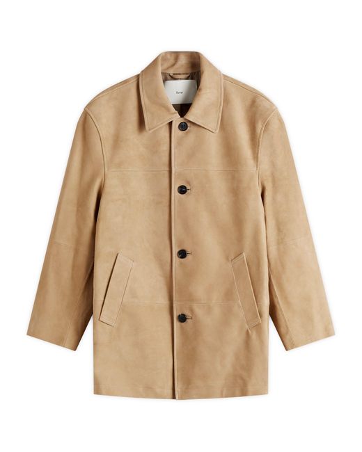 DUNST Natural Suede Half Jacket
