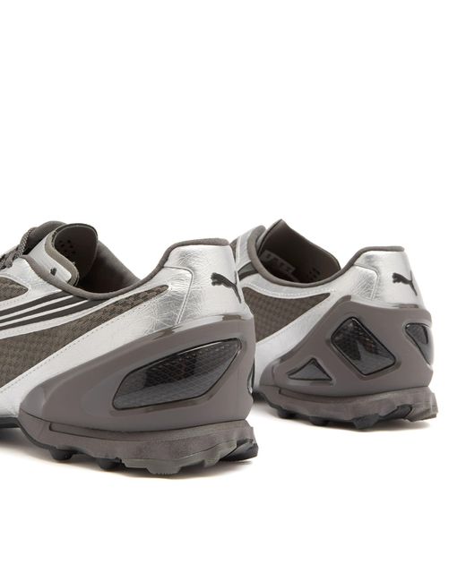 PUMA White V1.25 Metallic Sneaker