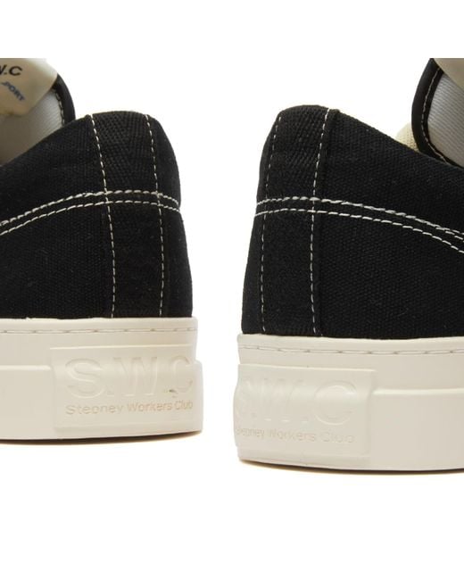 Stepney Workers Club Black Dellow Cup Shroom Hands Sneaker for men