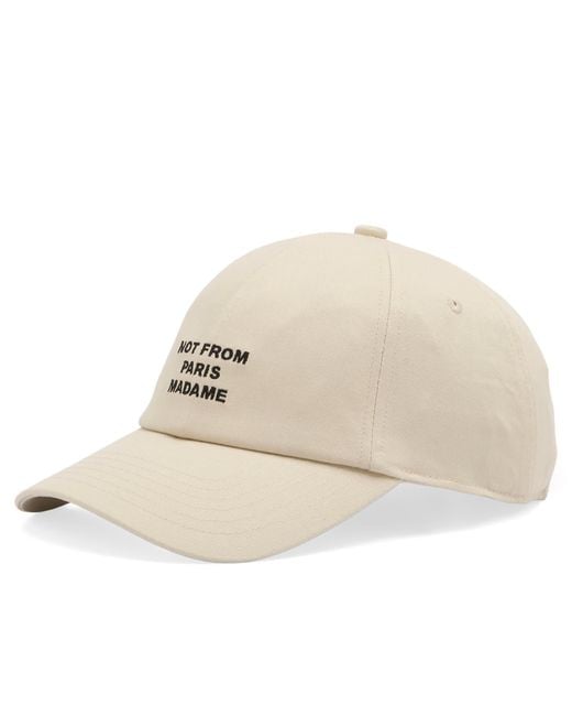 Drole de Monsieur Natural Slogan Logo Cap for men