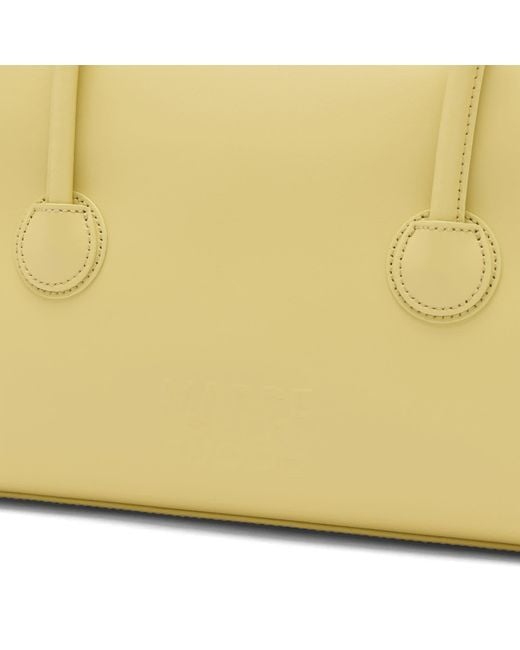 MARGE SHERWOOD Yellow Soft Boston Bag