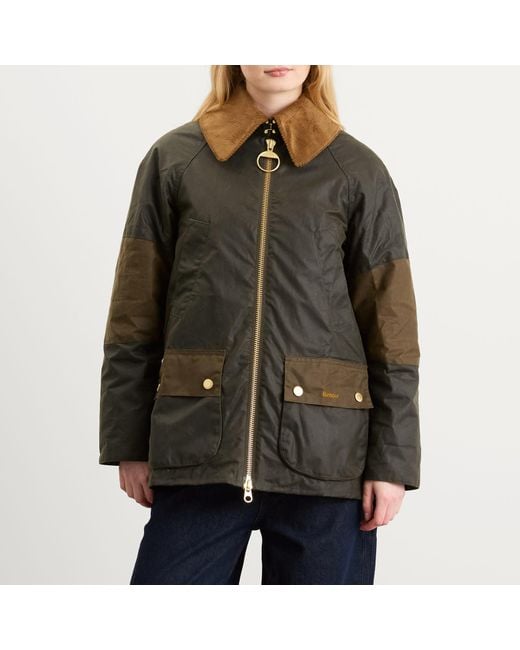 Barbour Green Allerston Wax
