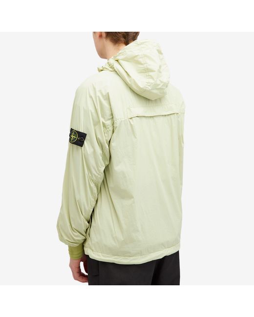 Stone Island Green Skin Touch Nylon-Tc Packable Jacket for men