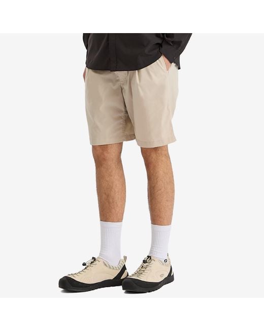 NANGA Natural Hinoc Ripstop Utility Shorts for men