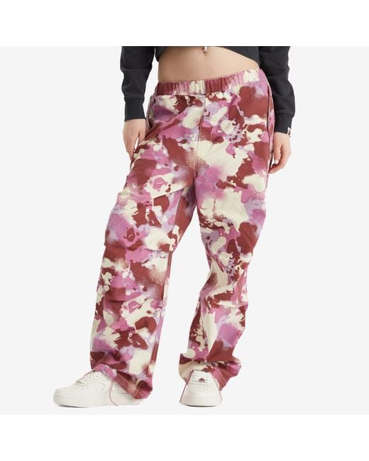 A Bathing Ape Red Map Camo Army Pants