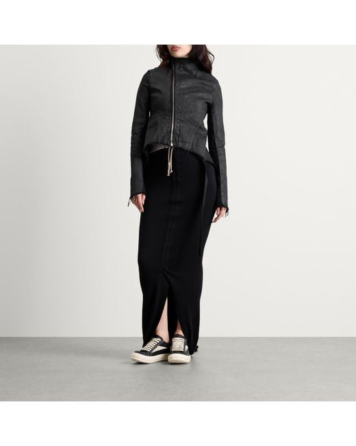 Rick Owens Black Naska Gary Jacket