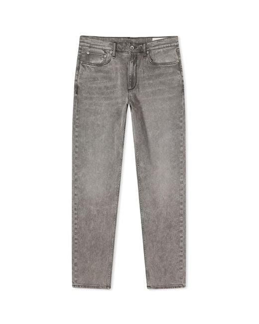 Rag & Bone Gray Fit 2 Slim Jeans for men