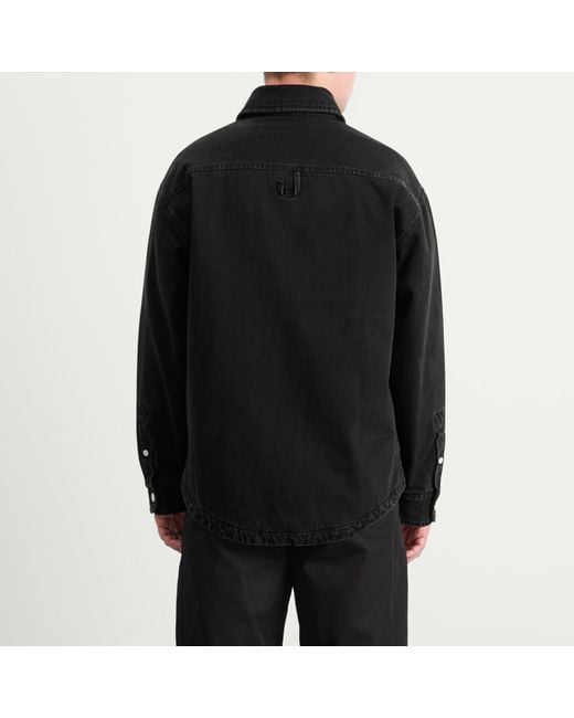 Jacquemus Black Denim Shirt for men