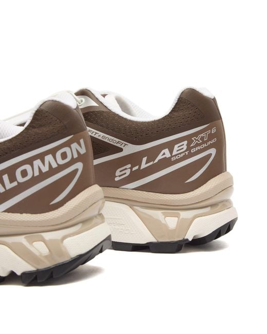 Salomon White Xt-6 Sneaker