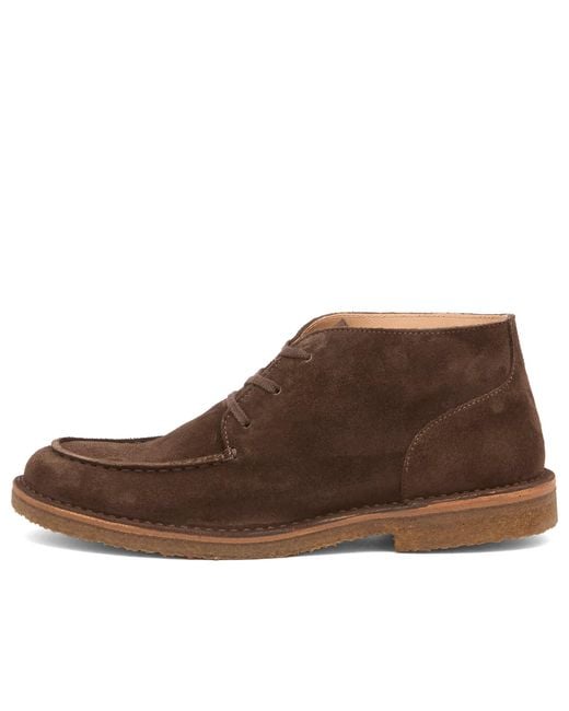 Astorflex Brown Deukeflex Suede Boots for men