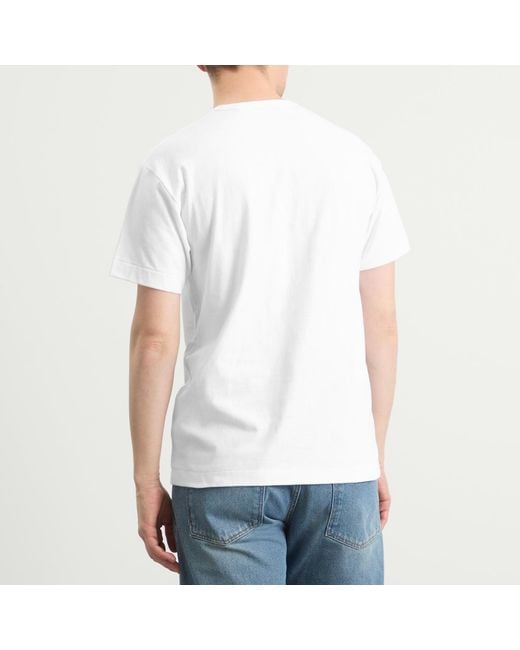 COMME DES GARÇONS PLAY Black Heart Logo T-Shirt for men